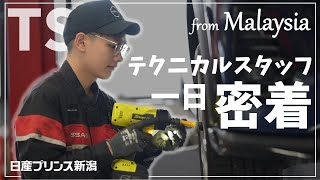 【一日密着】マレーシア出身 テクニカルスタッフの仕事に一日密着！【日産プリンス新潟】