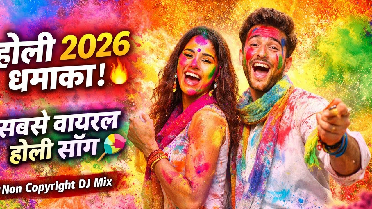 Holi 2026 Special Song | रंगों की बरसात आई रे | New Holi DJ Song | Holi Viral Song #viral #song #yt 