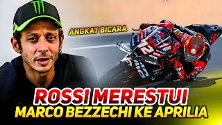 DAPAT RESTU DARI VALENTINO ROSSI🔥~ MARCO BEZZECCHI MAKIN LEGOWO GANTIKAN ALEIX ESPARGARO PENSIUN