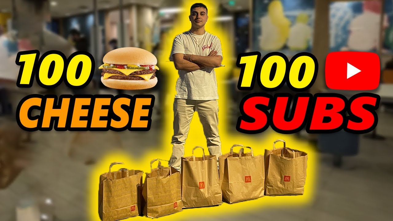 ΣΗΚΩΣΑΜΕ Τα McDonalds Για Τους Πρώτους 100 Subscribers!