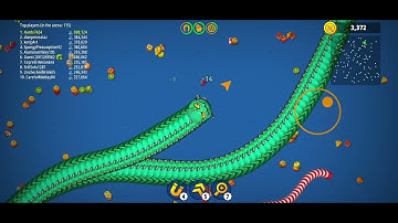 Worms zone gameplay part 7. Last part snake got bigger 😍. 