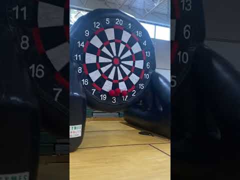 Basketball Game, Soccer Dartboard, and Axe Throw at Wittenburg Elementary school