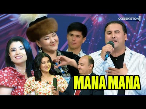 Baxtiyor G’oziyev - MANA MANA | KIM BILAN ko’rsatuvida. (jonli efer)