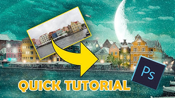How to add snow to your pictures [Photoshop Tutorial] 2020