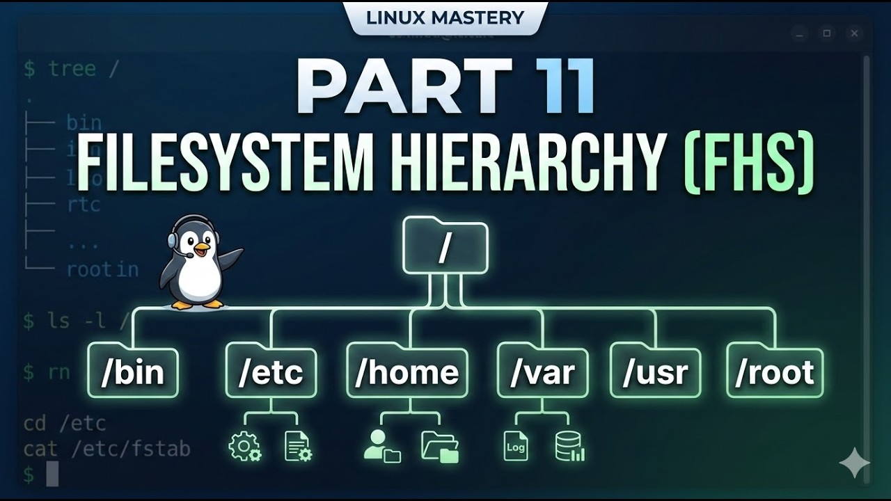 Linux Fsh Linux Mastery - Part 11: The Filesystem Hierarchy Standard (FHS ...