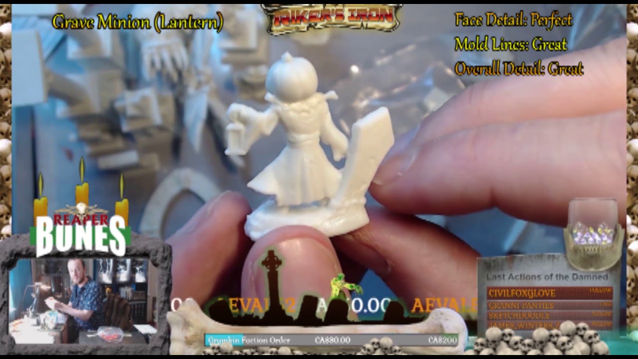 Riker's Iron - Bones 3 Kickstarter Unboxing - Graveyard Expansion - Bag 1