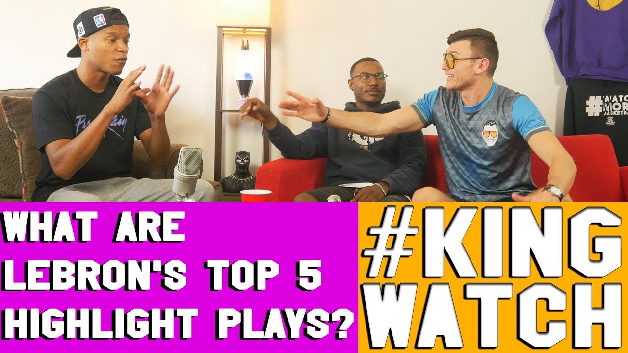 What Are LeBron James Top 5 Highlight Plays ? | Hoops N Brews