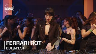 ferrari rot | Boiler Room: Budapest