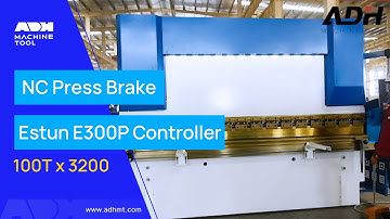 WC67E - 100Tx3200 NC Press Brake with Estun E300P Controller