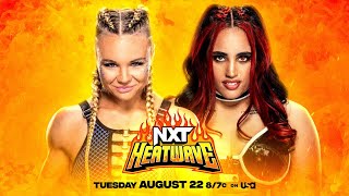 WWE2K23 NXT Heatwave Ivy Nile vs Ava