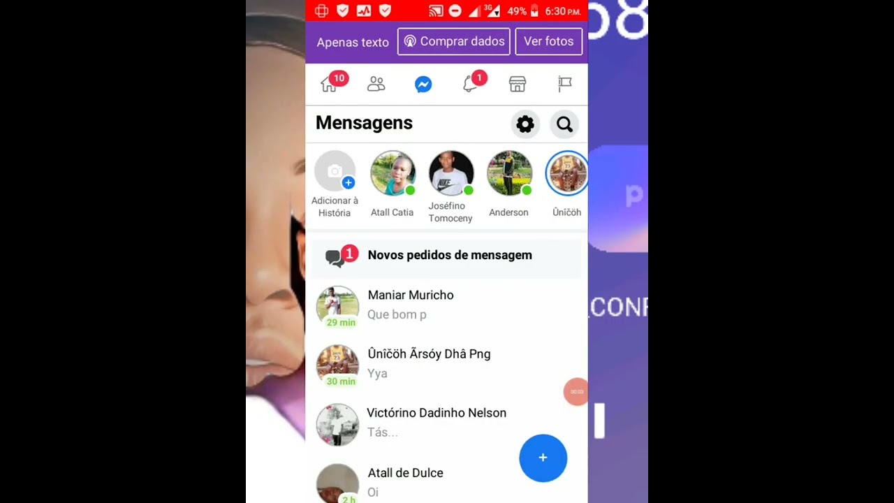 notificações de mensagens, como ativar no Face book, #dicas #facebook