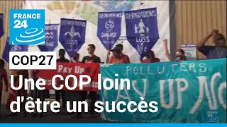 COP27 : Un pacte inédit pour dédommager les pays les plus vulnérables • FRANCE 24
