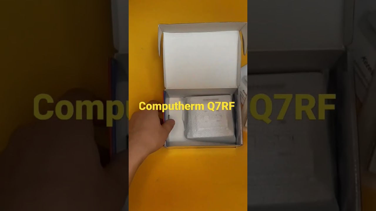Computherm Q7RF room thermostat кімнатний термостат керування котлом
