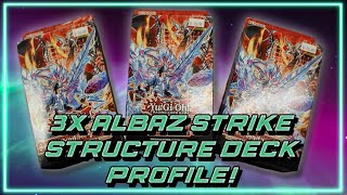 YU-GI-OH! BEST! $30 BUDGET COMPETITIVE 3X ALBAZ STRIKE STRUCTURE DECK PROFILE!