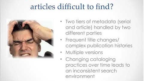 NASIG Webinar:  From Record-Bound to Boundless: FRBR, Linked Data, and … Serials Cataloging