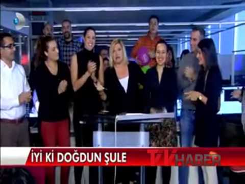 Şule Zeybek'e canlı yayında doğum günü sürprizi