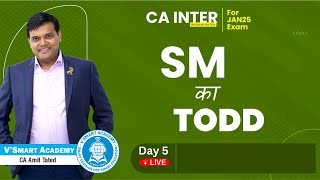 Demo Lec 05: CA Inter SM Jan'25 | ICAI New Pattern Regular Batch | CA Amit Tated | Vsmart Academy