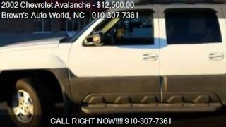 2002 Chevrolet Avalanche 1500 4Wd - For Sale In Fayetteville