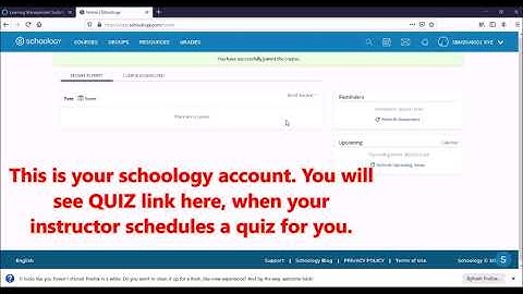 How to join a Schoology course(Video DEMO)