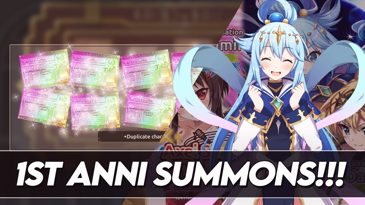 KAZUMA 😱 SUPER ULTRA LUCKY 1ST MULTI SUMMON LEGENDARY ADVENTURER KAZUMA  KONOSUBA FANTASTIC DAYS 2022 