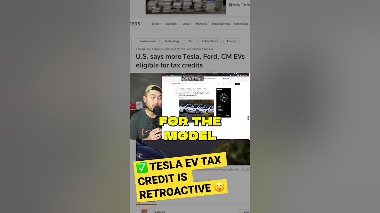 tesla-ev-tax-credit-is-retroactive-shorts-youtube