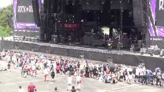 Linkin Park crew soundchecking Faint at Rock am Ring 2014