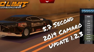 No Limit Drag Racing 2.0: 2019 Chevy Camaro 5.7 Second Tune (Update 1.2.3)