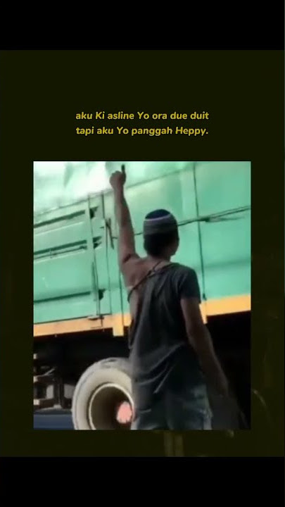 Story wa aku panggah hepy tapi ora duwe duwet