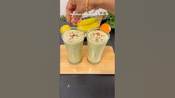Avocado milkshake 🔥tasty milkshake #shorts #milkshake #healthyrecipes #avocado #5minuterecipe