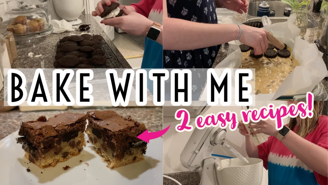 *NEW!* BAKE WITH ME | 2 EASY DESSERT RECIPES - YouTube