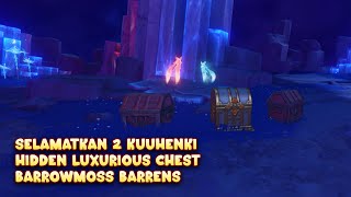 Selamatkan 2 Kuuhenki | Hidden Luxurious Chest Barrowmoss Barrens • Genshin Impact Ver 6.0