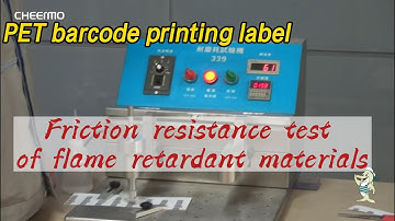 PET sticker barcode printing label test（PET不干胶條碼打印标签测试）