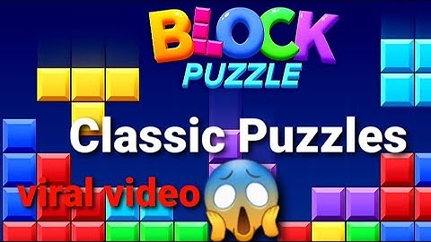 Block Puzzles Game Classic & Satisfied Gameplay #satisfyingames #viral #fypviralシ 