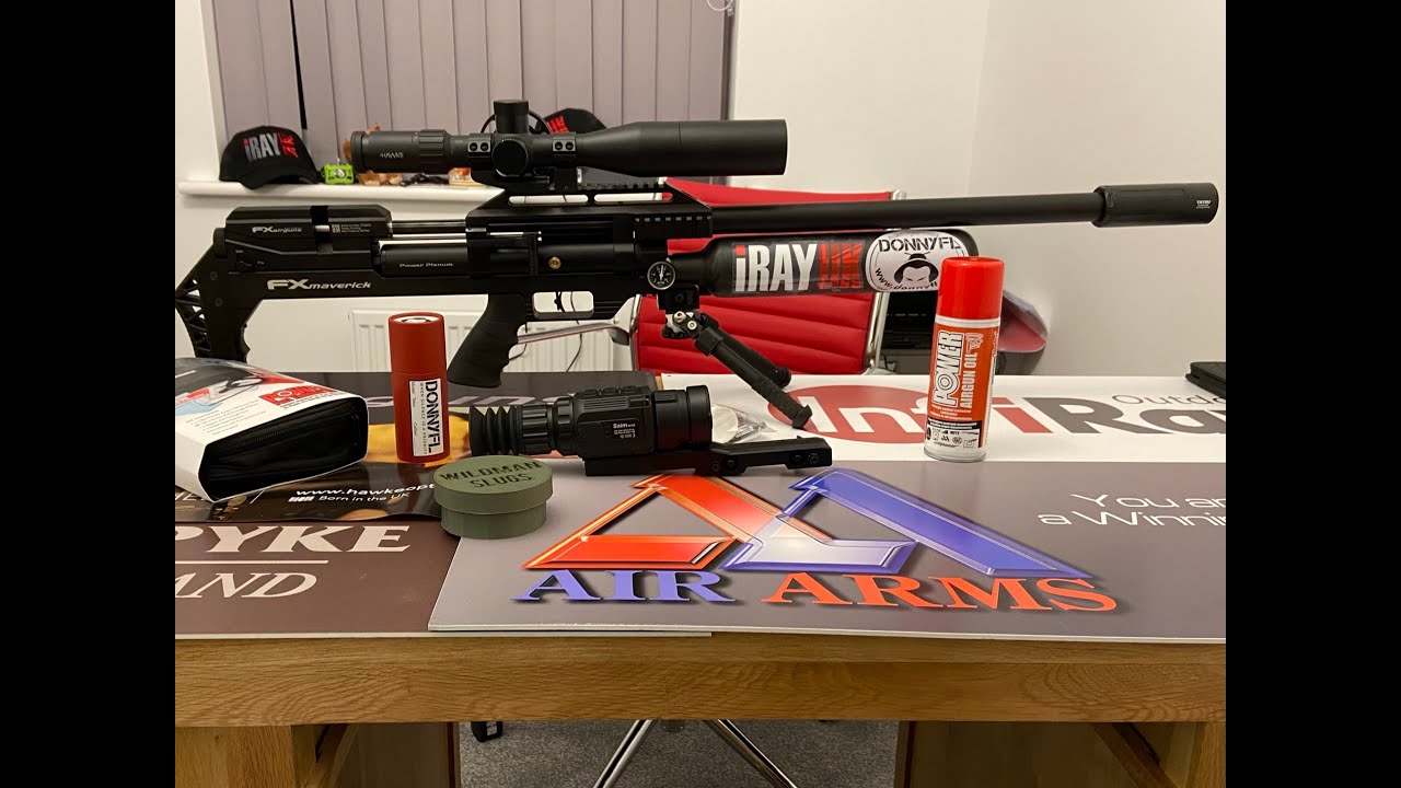 FX Maverick Sniper Brief Unboxing With Donny FL Tatsu, Hawke Optics Airmax Compact, InfiRay Saim Etc