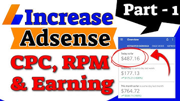 How to Increase Adsense CPC, RPM & Earning in 2021 - [Part-1] By Optimizing Content on any Blog