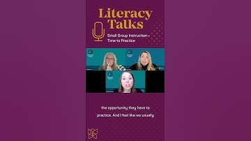Science of Reading Podcast: Literacy Talks S5 E2 Small Group Instruction—Time to Practice