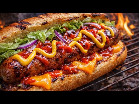 This Grilled Hot Dog Hit Different 😳🔥
