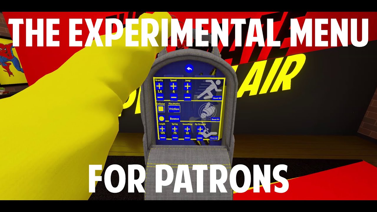 The Ultimate Spider-Lair | Experimental Menu for Patrons - YouTube
