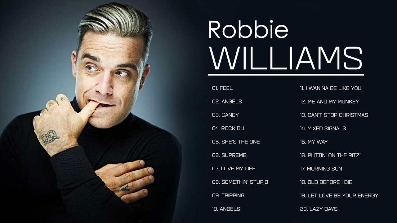 Robbie Williams Greatest Hits Full Album 2021   Best Songs Of Robbie Williams