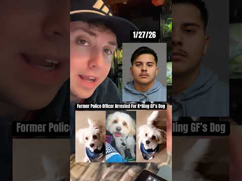 FORMER POLICE OFFICER ARRESTED FOR FATALLY POISONING GF’S DOG