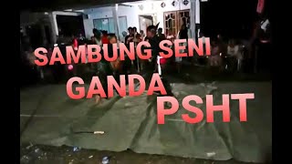Sambung Seni Ganda Siswa PSHT Natar/ permainan golok dan toya'