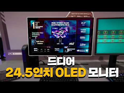 [Eyejoker] 드디어 24.5인치 OLED 모니터가 나왔습니다 영상 썸네일