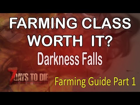 Is the Farmer Class Important - Alpha 19 Darkness Falls? Farming Guide Part 1