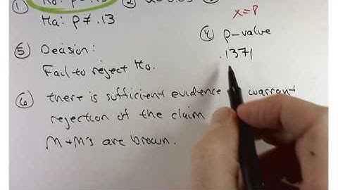 Mat 1580 Section 8.3 Testing a claim about a population Proportion (one sample)