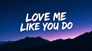 Ellie Goulding - Love Me Like You Do (Lyrics)