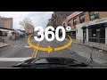 360° Driving by NYC's Elmhurst Hospital, Queens (April 5, 2020)