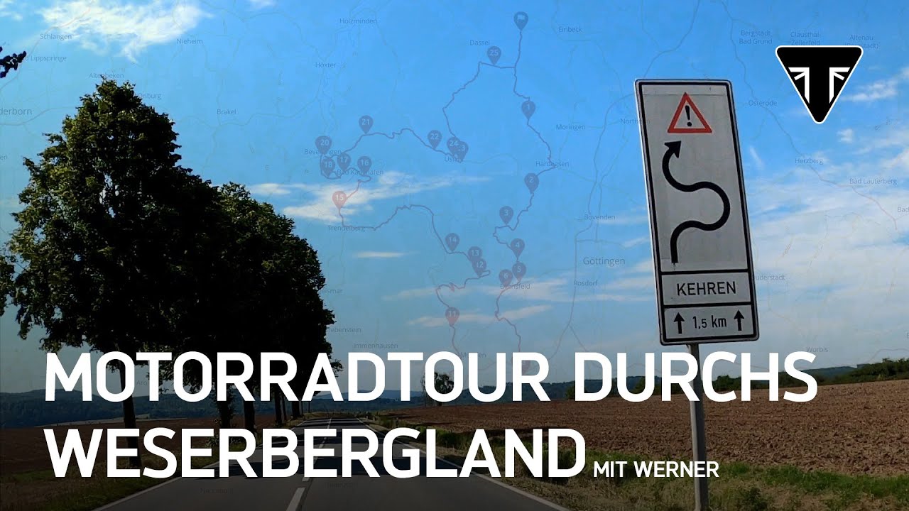 Motorradtour durch das Weserbergland - Triumph Hamburg