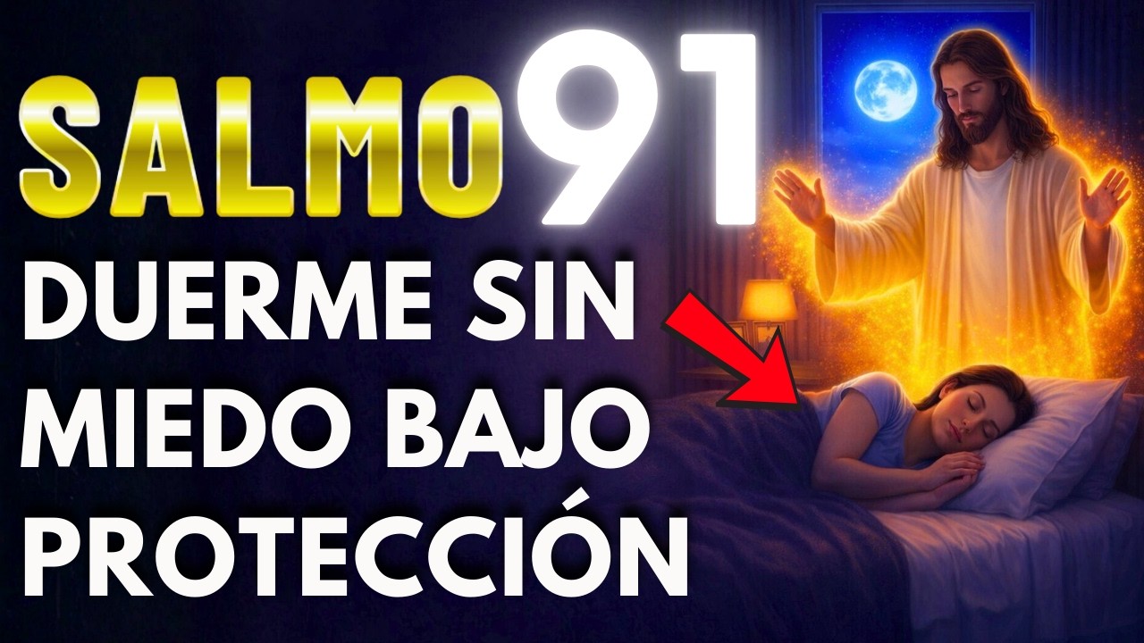 SALMO 91 Para Dormir en Paz: Oración de Protección Contra el Mal, Los Dolores y la Ansiedad