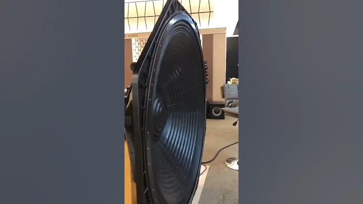 a supper huge speaker,  what is it used for？  #shorts