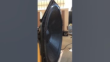 Thumbnail of a supper huge speaker,  what is it used for？  #shorts